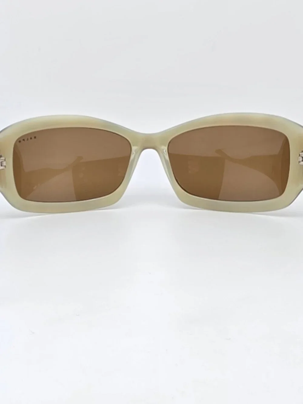 Ralph Lauren RA5004 53573 Tortoise on Green Frame Brown Lens Sunglasses 60mm